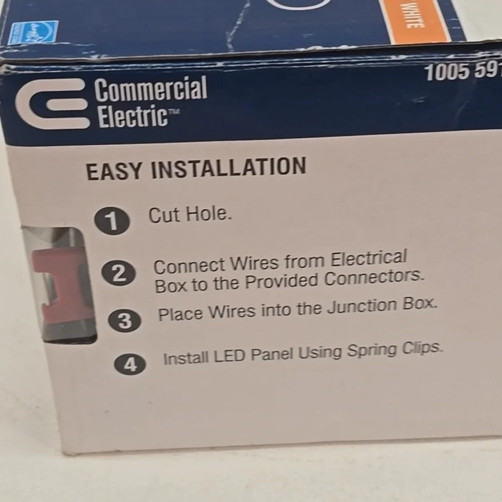 Commercial‎ Electric LED Trimless Integrated LED 4